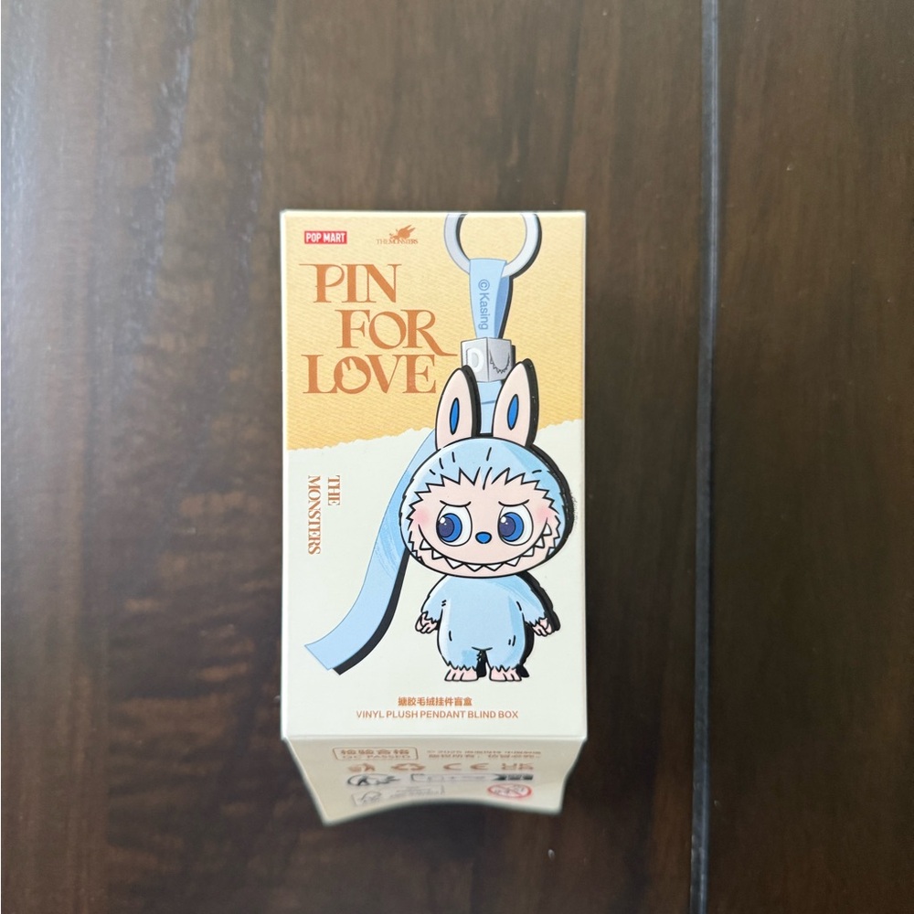 Labubu Pin for Love Series Plush Pendant Letter ?